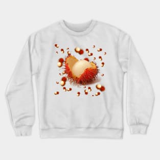 RAMBUTAN HAIRY FRUIT Crewneck Sweatshirt